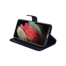 Leather Wallet Case for TCL 30 SE (2022) – Magnetic Flip Book Style Cover