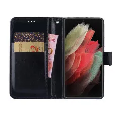 Leather Wallet Case for TCL 30 SE (2022) – Magnetic Flip Book Style Cover