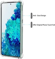 Phone Case for Samsung F22- USLAI Not Yellowing Ultra Thin Soft TPU Cover Protective Bumper with Minimalist Design, Shockproof Slim Case for Samsung F22, 6.4 inch, Crystal Clear