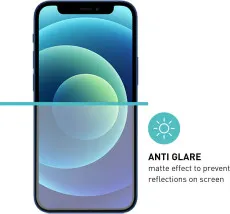 iPhone 12 mini Anti Scratch 9H Hardness Crystal Clear Tempered Glass (2 Pack)