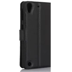HTC Desire 620 Case (2014) Leather Wallet With Magnetic Strip