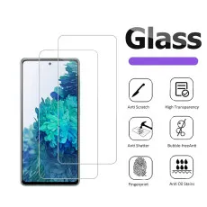 Samsung S20 FE 5G Screen Protector Ultra Thin Tempered Glass Crystal Clear 9H Hardness Anti scratch (2Pack)