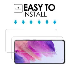 Samsung S21 5G Screen Protector Tempered Glass Dust Free 9H Hardness Ultra Clear (2Pack)