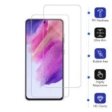Samsung S21 5G Screen Protector Tempered Glass Dust Free 9H Hardness Ultra Clear (2Pack)
