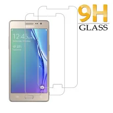 Samsung Z3 2.5D Screen Protector Tempered Glass Oleophobic Coated Scratch Resistant Ultra Clear (2Pack)