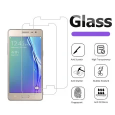Samsung Z3 2.5D Screen Protector Tempered Glass Oleophobic Coated Scratch Resistant Ultra Clear (2Pack)