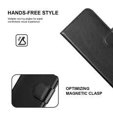 iPhone 13 Leather Wallet Case with Magnetic Flip – Stylish & Secure Cover UK