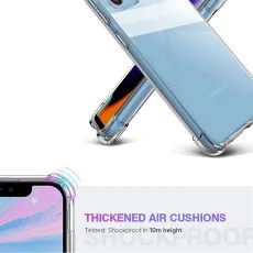 Samsung A52 5G Bumper Case Soft TPU Cover Protective with Minimalist Design, Crystal Clear