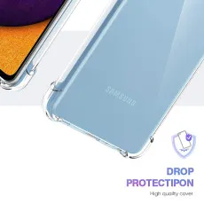 Samsung A52 Clear Case TPU Cover Protective Bumper with Minimalist Design, Shockproof Slim, Crystal Clear