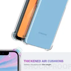 Samsung A32 Case UK Soft TPU Cover Protective Bumper with Minimalist Design, Crystal Clear