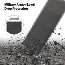 Samsung A42 5G Bumper Case Soft TPU Cover Protective Bumper with Minimalist Design, Crystal Clear