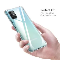 Samsung A51 5G Bumper Clear Case with Minimalist Design, Shockproof Slim Cover