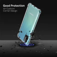 Samsung A51 5G Bumper Clear Case with Minimalist Design, Shockproof Slim Cover