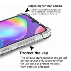 Bumper Case For Samsung A31 Ultra Thin Soft TPU Cover Protective Shockproof Slim Cover