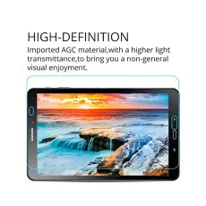 Samsung Galaxy Tab A 10.1 Tempered Glass (SM-T580, SM-T587 Model 2016 Release) Screen Protector Anti Scratch, Bubble Free