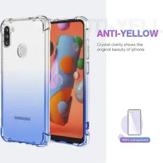 Samsung A11 Bumper Case Ultra Thin Soft TPU Cover Protective, Shockproof Slim, Crystal Clear