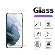 Samsung S21 Plus 5G Screen Protector Tempered Glass Case Friendly Film - (2 Pack)