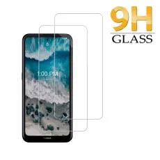 Screen Protector for Nokia X100 Tempered Glass Case Friendly Film  (2 Pack)