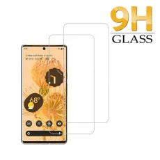 Google Pixel 6 Screen Protector Tempered Glass Case Friendly Film with Phone Stand - (2 Pack)