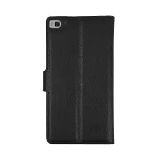 Huawei P8 Wallet Case Leather Flip Magnetic Cover With Card Pocket Slots Black