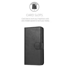 Huawei Mate 30 Lite Wallet Case Shock Resistant Flip Cover Pouch With Card Slots