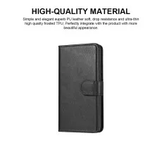 Huawei Mate 30 Lite Wallet Case Shock Resistant Flip Cover Pouch With Card Slots