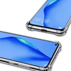 Huawei P40 lite Bumper Clear Case Slim Case, Crystal Clear