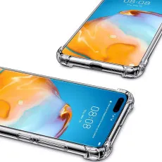 Huawei P40 Pro Bumper Case Protective Bumper Cover, Crystal Clear