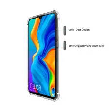 Huawei P30 Bumper Clear Case Cover Protective Design TPU