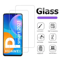 Huawei P Smart 2021 Screen Protector Scratch Resistant Tempered Glass (2Pack)