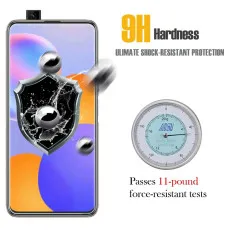 Huawei Y9a Screen Protector Tempered Glass Scratch Resistant (2Pack)