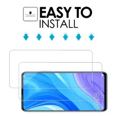 Huawei Y9s Screen Protector Tempered Glass Scratch Resistant (2Pack)