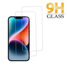 iPhone 15 Plus Screen Protector Shockproof Tempered Glass 2Pack