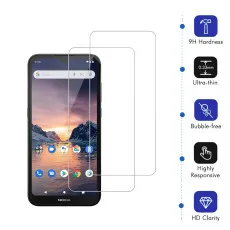 Nokia 1.3 Toughened Screen Protector – 9H Tempered Glass for Durable Protection | UK