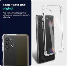 Case For Samsung Galaxy A13 4G Ultra Slim Crystal Clear Bumper case