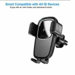 Wireless Phone Charger with Car Mount Air Vent Holder With Auto Clip For Smart Phone