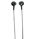 Black Wired Stereo in-Ear Earphone Headset Headphone Handsfree Mic