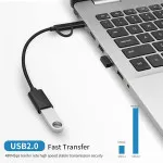 2in1 OTG Type c Micro USB adapter OTG Converter For Camera Keyboard Mouse Adapter