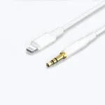 8 pin to 3.5mm Jack Male CAR Audio AUX Lead Cable for iPhone