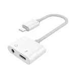 iPhone Lightning Adapter 3.5 mm Headphone Audio + Charge Lightning Adapter for iPhones