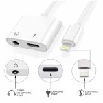 iPhone Lightning Adapter 3.5 mm Headphone Audio + Charge Lightning Adapter for iPhones