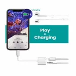 iPhone Lightning Adapter 3.5 mm Headphone Audio + Charge Lightning Adapter for iPhones