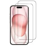 For iPhone 15 Tempered Glass Screen Protector 2.5D Scratch Protection (6.1)
