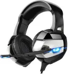 Best Gaming Headset with Microphone High-Quality Wired Headphones for PC & Laptop UK