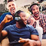 Best Gaming Headset with Microphone High-Quality Wired Headphones for PC & Laptop UK
