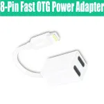 Best 2-in-1 Dual 8-Pin iPhone Adapter Audio & Charging Hub Compatible With iPhone/iPad