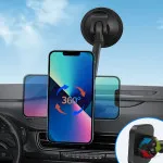 Best Adjustable Long Neck Magnetic Car Phone Windshield Dashboard Holder For Phone/iPhone UK