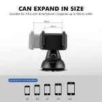 360° Universal Car mobile Phone Dashboard Windscreen GPS Stand Holder For Phones