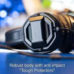 Cheap Stereo Wire Extender Headphones With Noise Reduction Mic For Android & Smartphones UK