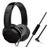 Bass Boosted Stereo Wire Extender Headphones With Noise Canceling Mic For HD Clear Sound